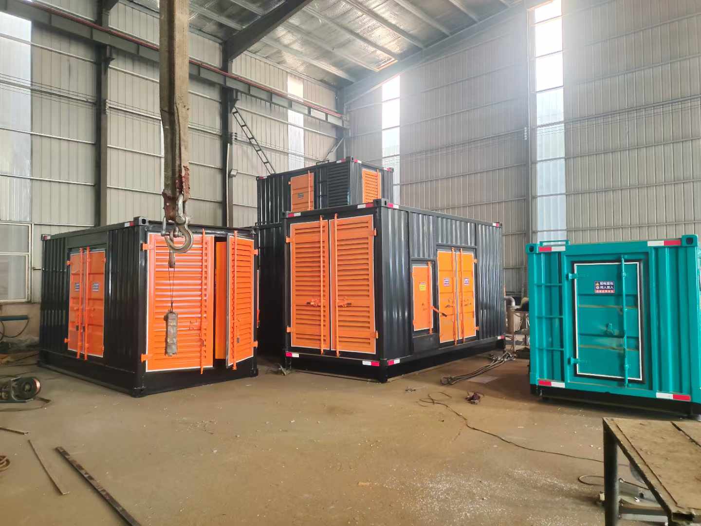 会宁500kw柴油发电机组可以带动多少功率设备？